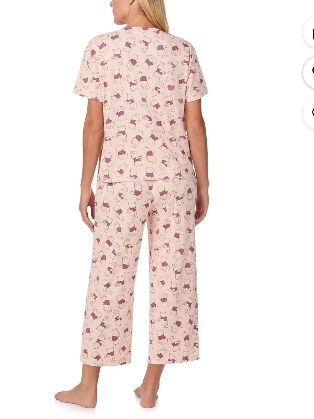 Disney Winnie the Pooh 2PC Pajama Set Pink XXL 20–22 NWT 🐻🍯